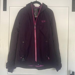 Mountain hardwear  women’s size small purple aki jacket.